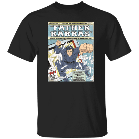 T-Shirts Black / S Father Karras T-Shirt