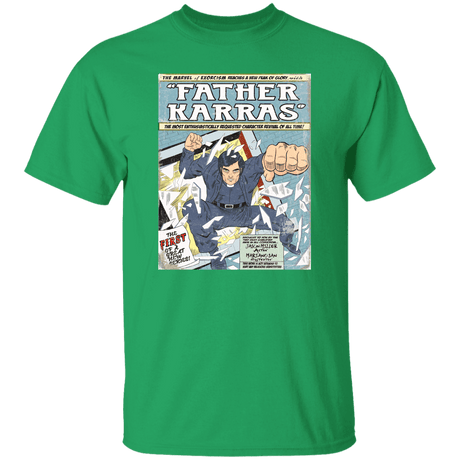 T-Shirts Irish Green / S Father Karras T-Shirt