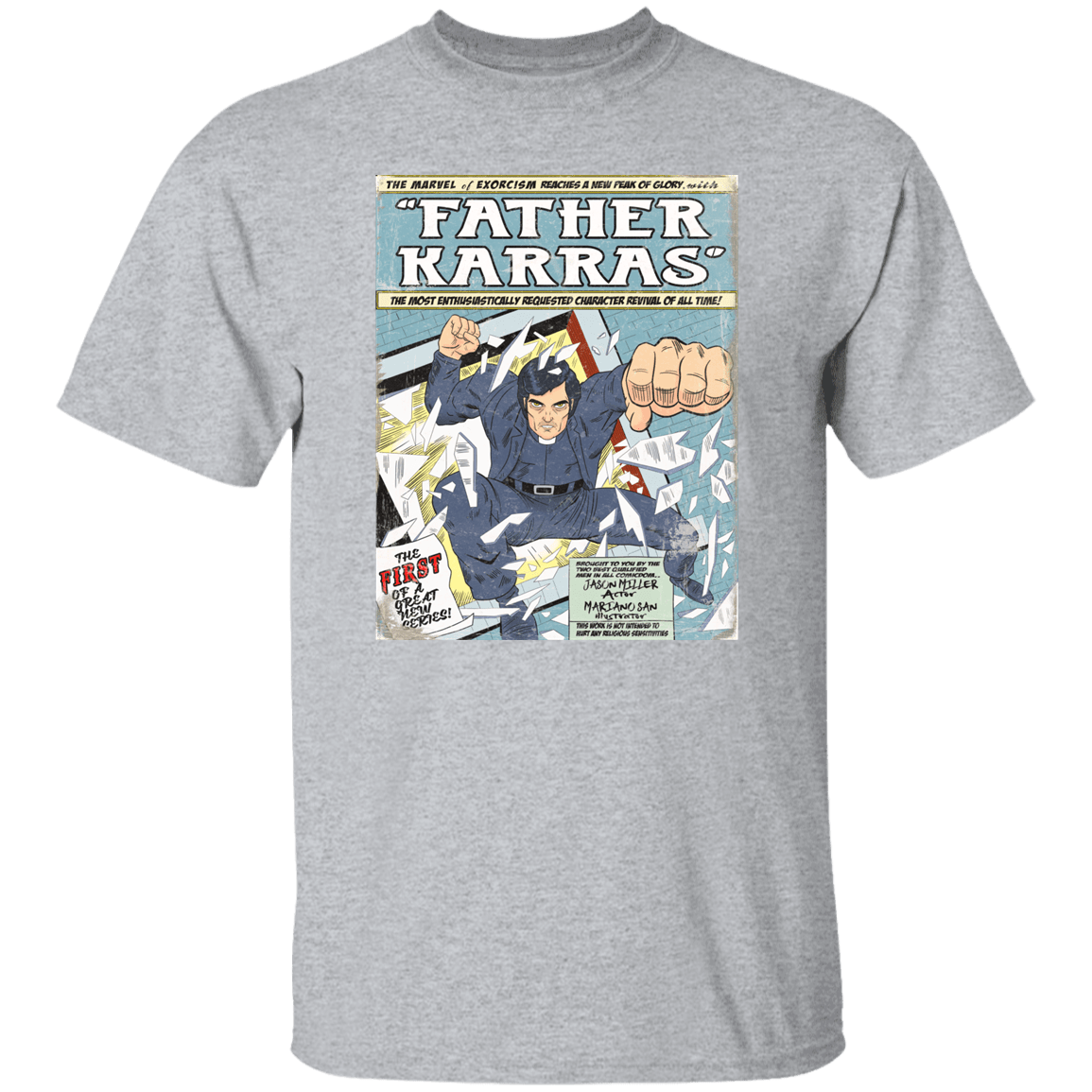 T-Shirts Sport Grey / S Father Karras T-Shirt