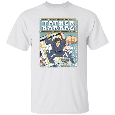 T-Shirts White / S Father Karras T-Shirt