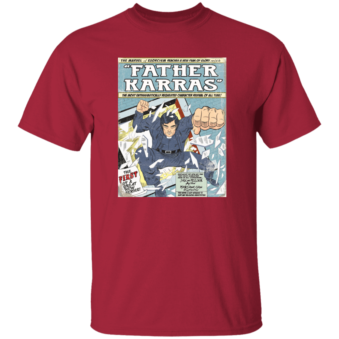 T-Shirts Cardinal / YXS Father Karras Youth T-Shirt