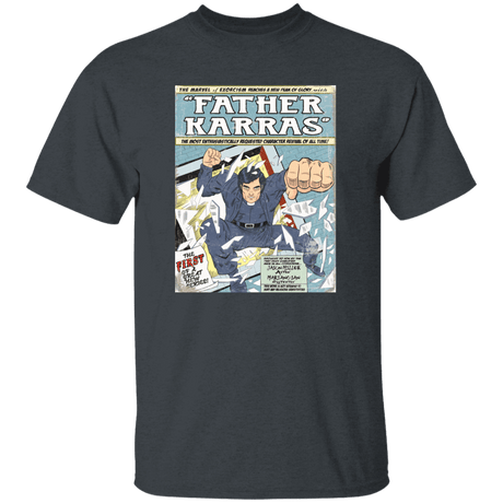 T-Shirts Dark Heather / YXS Father Karras Youth T-Shirt