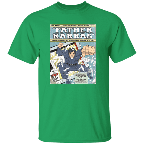T-Shirts Irish Green / YXS Father Karras Youth T-Shirt