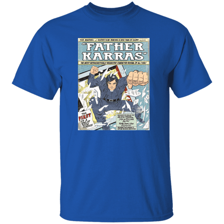 T-Shirts Royal / YXS Father Karras Youth T-Shirt