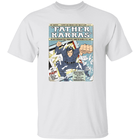 T-Shirts White / YXS Father Karras Youth T-Shirt