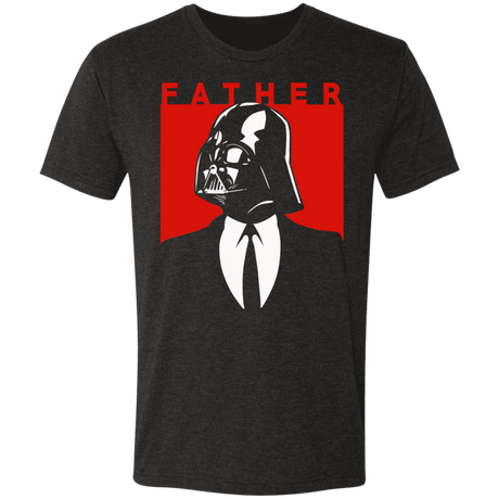 T-Shirts Vintage Black / S Father Men's Triblend T-Shirt