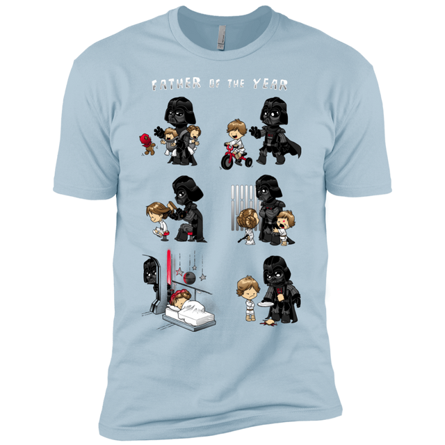T-Shirts Light Blue / YXS Father of the year Boys Premium T-Shirt