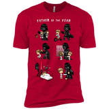 T-Shirts Red / YXS Father of the year Boys Premium T-Shirt