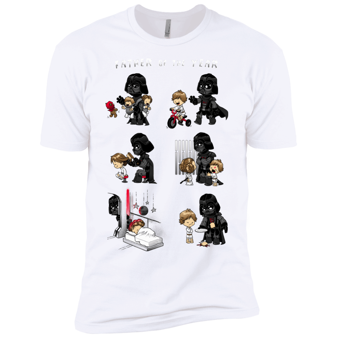 T-Shirts White / YXS Father of the year Boys Premium T-Shirt