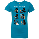 T-Shirts Turquoise / YXS Father of the year Girls Premium T-Shirt