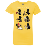 T-Shirts Vibrant Yellow / YXS Father of the year Girls Premium T-Shirt