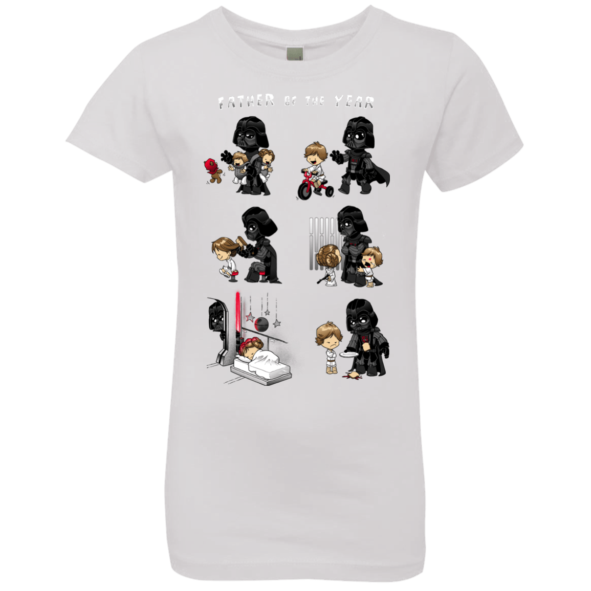 T-Shirts White / YXS Father of the year Girls Premium T-Shirt