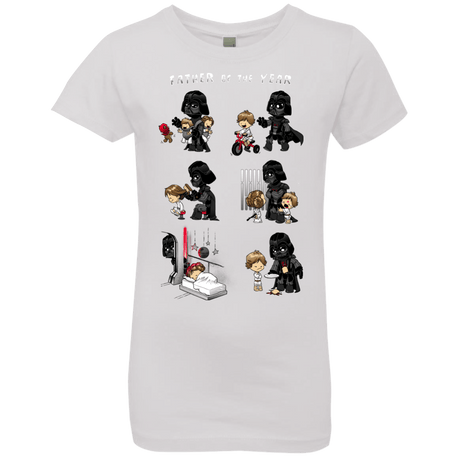 T-Shirts White / YXS Father of the year Girls Premium T-Shirt