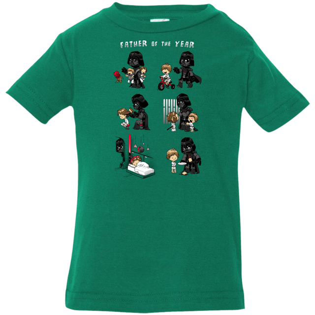 T-Shirts Kelly / 6 Months Father of the year Infant Premium T-Shirt