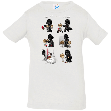 T-Shirts White / 6 Months Father of the year Infant Premium T-Shirt