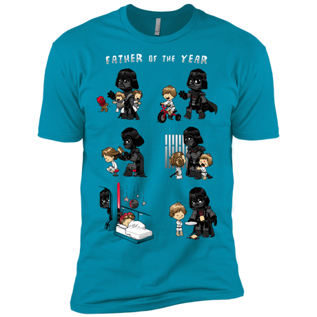 T-Shirts Turquoise / X-Small Father of the year Men's Premium T-Shirt