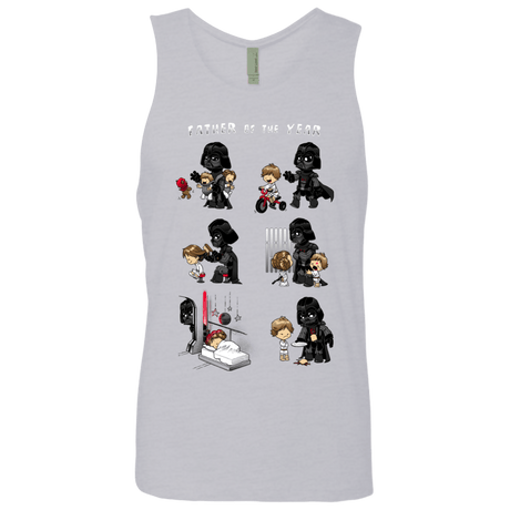 T-Shirts Heather Grey / Small Father of the year Men's Premium Tank Top