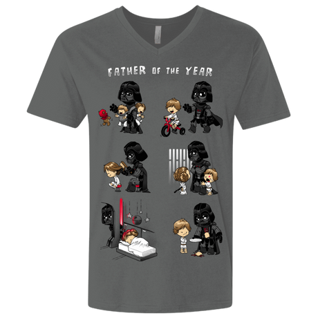 T-Shirts Heavy Metal / X-Small Father of the year Men's Premium V-Neck