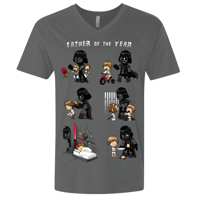 T-Shirts Heavy Metal / X-Small Father of the year Men's Premium V-Neck