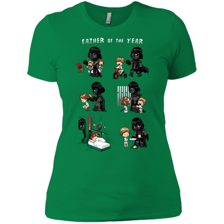 T-Shirts Kelly Green / X-Small Father of the year Women's Premium T-Shirt
