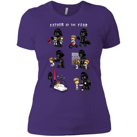 T-Shirts Purple / X-Small Father of the year Women's Premium T-Shirt