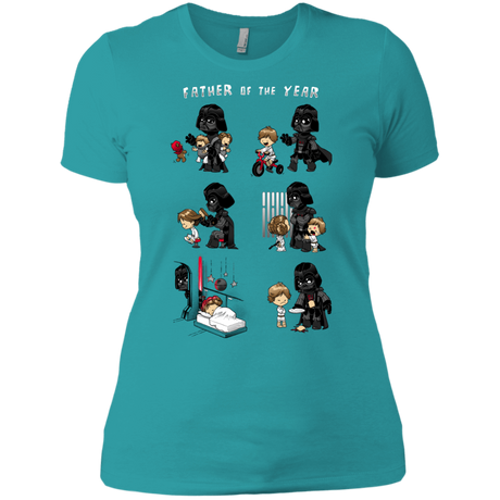 T-Shirts Tahiti Blue / X-Small Father of the year Women's Premium T-Shirt