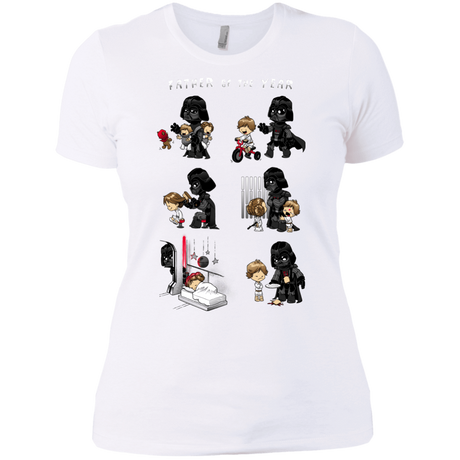 T-Shirts White / X-Small Father of the year Women's Premium T-Shirt