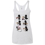 T-Shirts Heather White / X-Small Father of the year Women's Triblend Racerback Tank