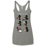 T-Shirts Venetian Grey / X-Small Father of the year Women's Triblend Racerback Tank