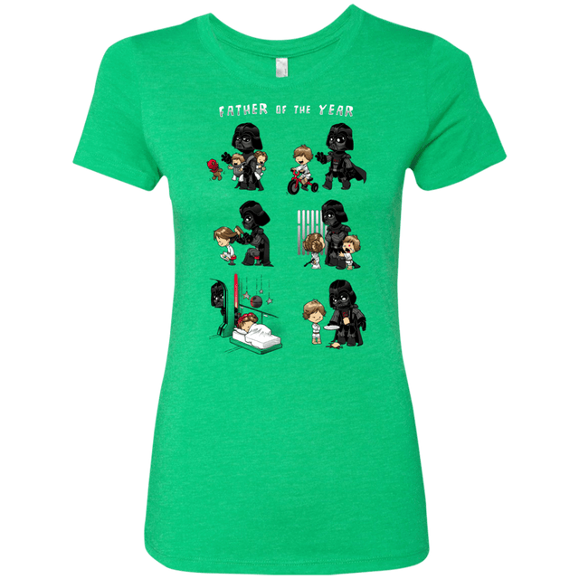 T-Shirts Envy / Small Father of the year Women's Triblend T-Shirt