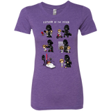 T-Shirts Purple Rush / Small Father of the year Women's Triblend T-Shirt