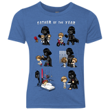 T-Shirts Vintage Royal / YXS Father of the year Youth Triblend T-Shirt