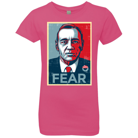 T-Shirts Hot Pink / YXS fear Girls Premium T-Shirt