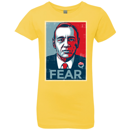 T-Shirts Vibrant Yellow / YXS fear Girls Premium T-Shirt