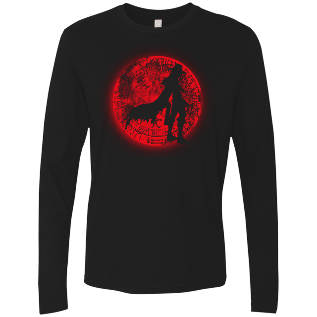 T-Shirts Black / S Fear Him Men's Premium Long Sleeve