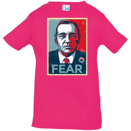 T-Shirts Hot Pink / 6 Months fear Infant PremiumT-Shirt