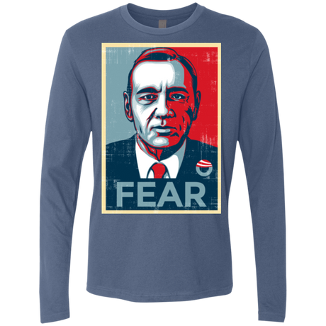 T-Shirts Indigo / Small fear Men's Premium Long Sleeve