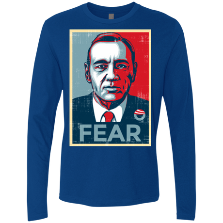 T-Shirts Royal / Small fear Men's Premium Long Sleeve