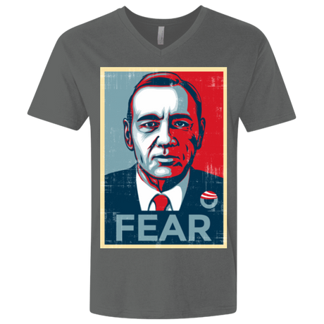 T-Shirts Heavy Metal / X-Small fear Men's Premium V-Neck