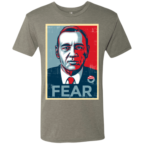 T-Shirts Venetian Grey / Small fear Men's Triblend T-Shirt