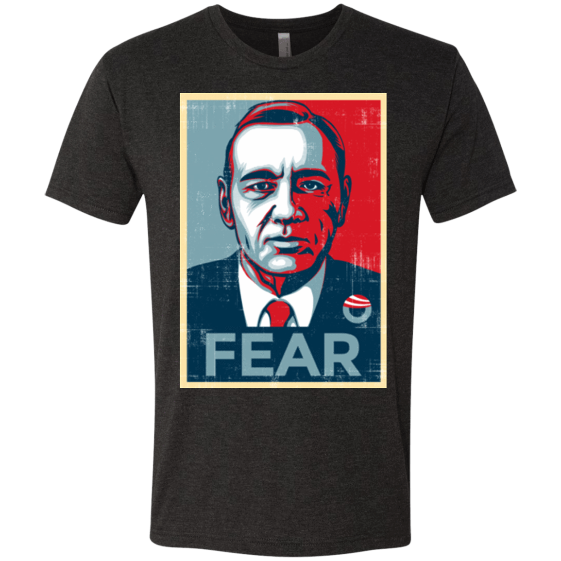 T-Shirts Vintage Black / Small fear Men's Triblend T-Shirt