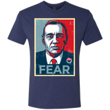 T-Shirts Vintage Navy / Small fear Men's Triblend T-Shirt