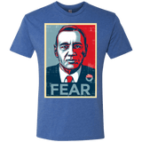 T-Shirts Vintage Royal / Small fear Men's Triblend T-Shirt