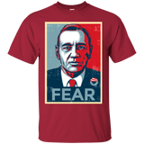 T-Shirts Cardinal / Small Fear T-Shirt