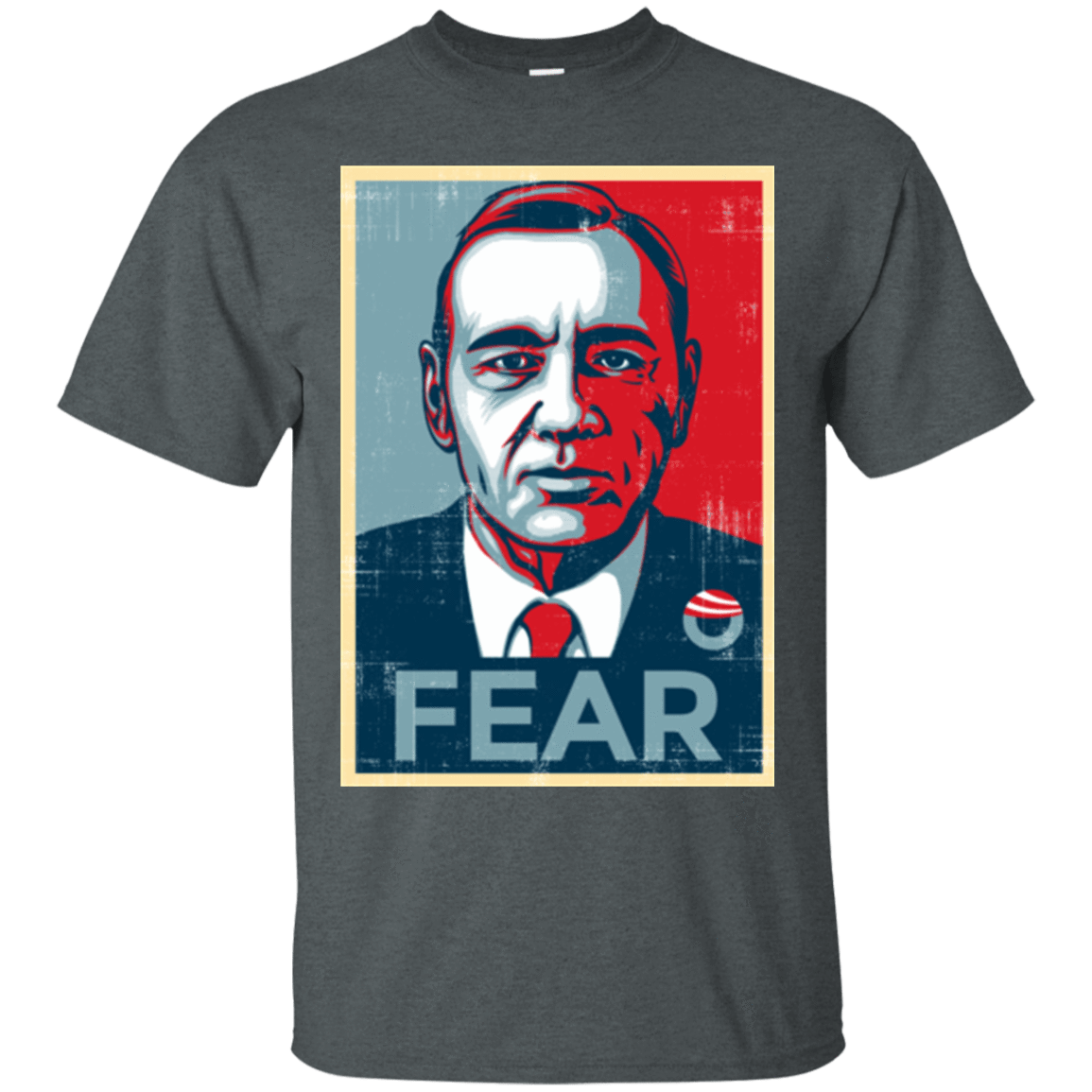 T-Shirts Dark Heather / Small Fear T-Shirt