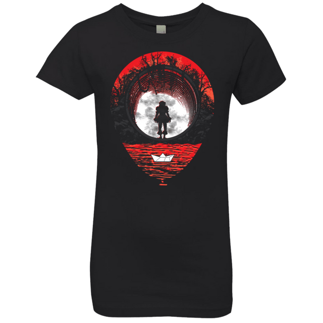 T-Shirts Black / YXS Fear The Clown Girls Premium T-Shirt