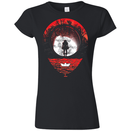 T-Shirts Black / S Fear The Clown Junior Slimmer-Fit T-Shirt