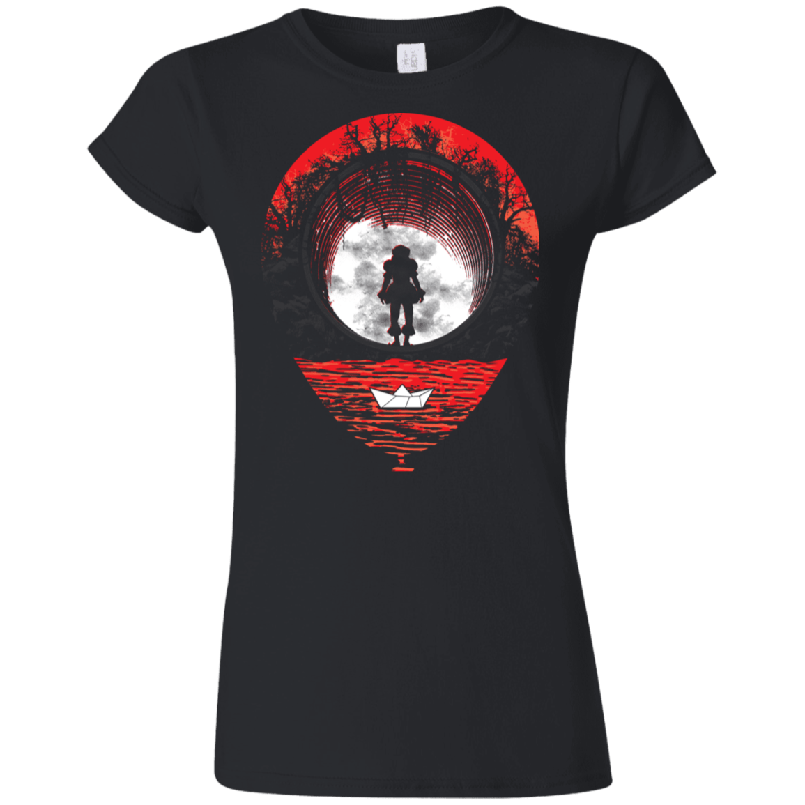 T-Shirts Black / S Fear The Clown Junior Slimmer-Fit T-Shirt