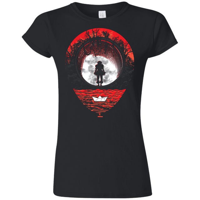 T-Shirts Black / S Fear The Clown Junior Slimmer-Fit T-Shirt