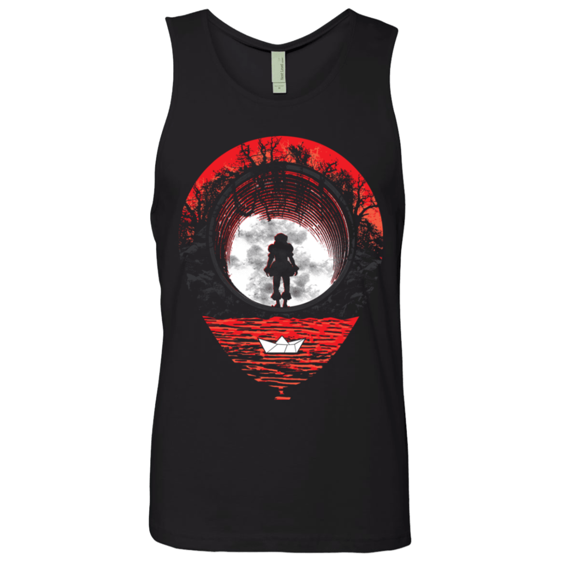 T-Shirts Black / S Fear The Clown Men's Premium Tank Top